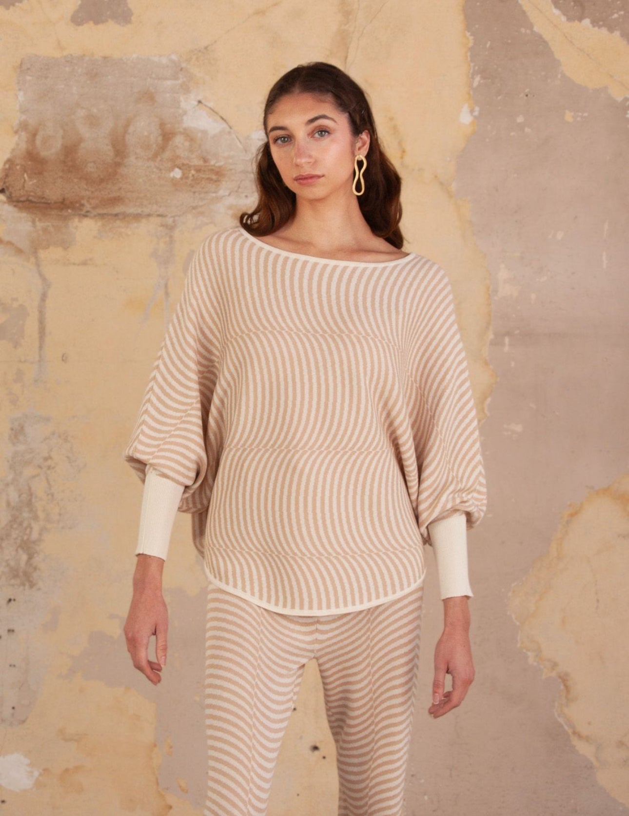 WAVY STRIPED SWEATER MIRANDA