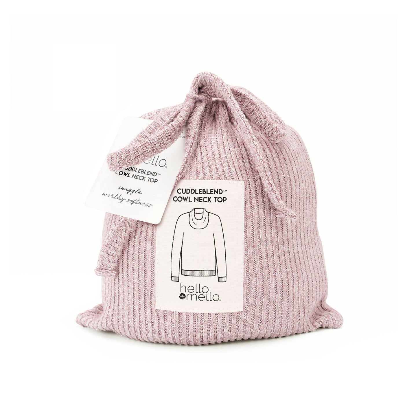 Hello Mello Cuddleblend Cowl Neck Open Stock