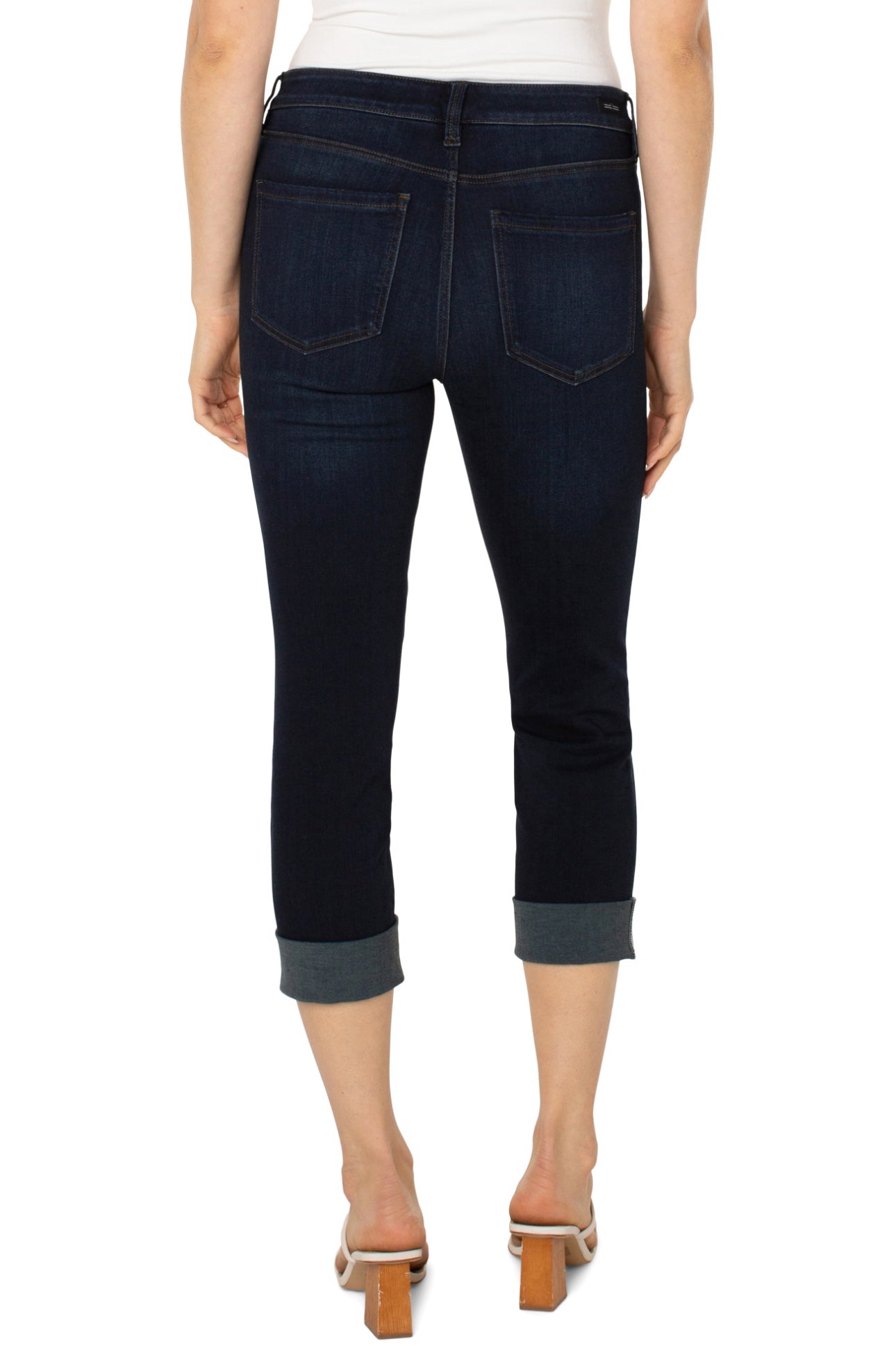CHARLIE CROP WIDE ROLLED CUFF