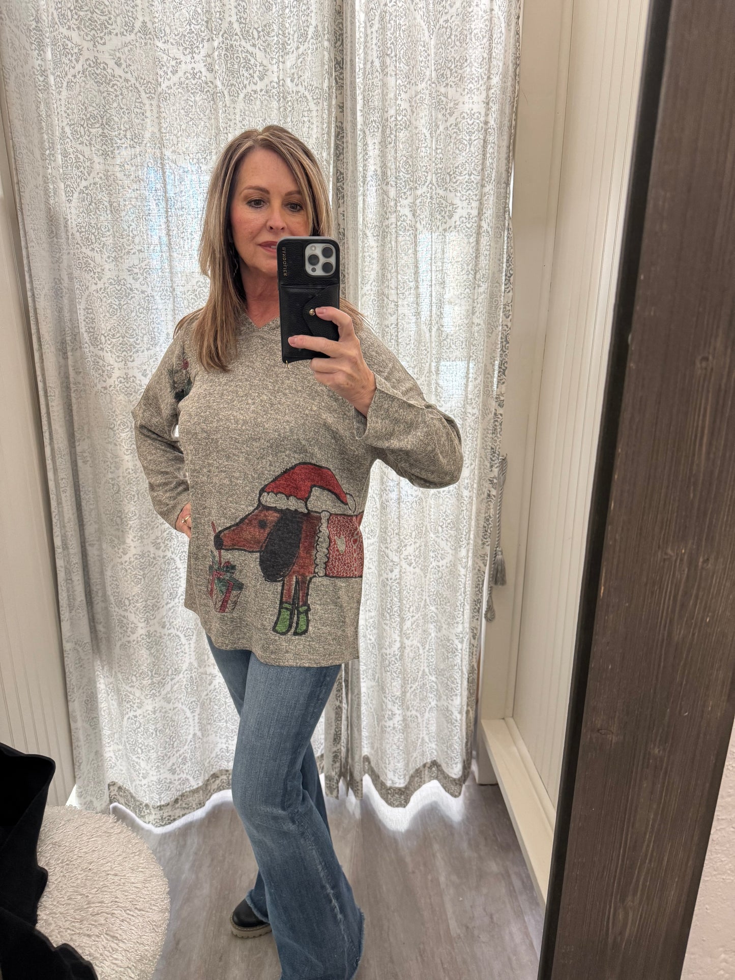 Holiday Dachshund Hoodie