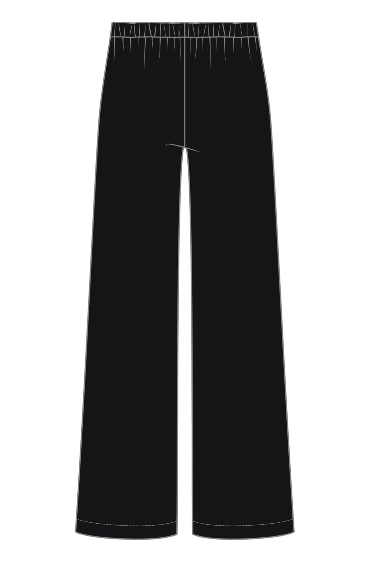 Pull On Wide leg Trouser