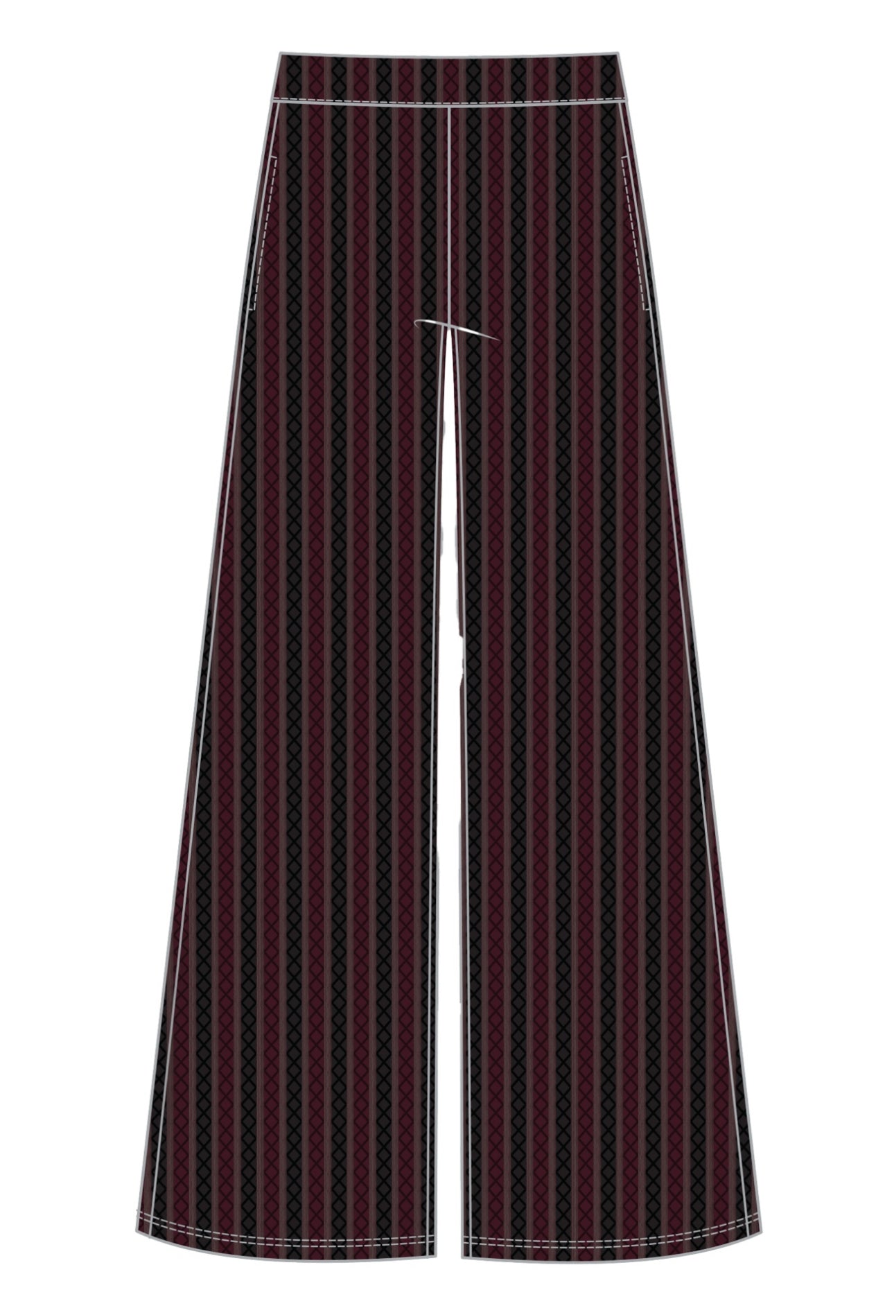 PULL ON WIDE LEG KNOT PANT 30”