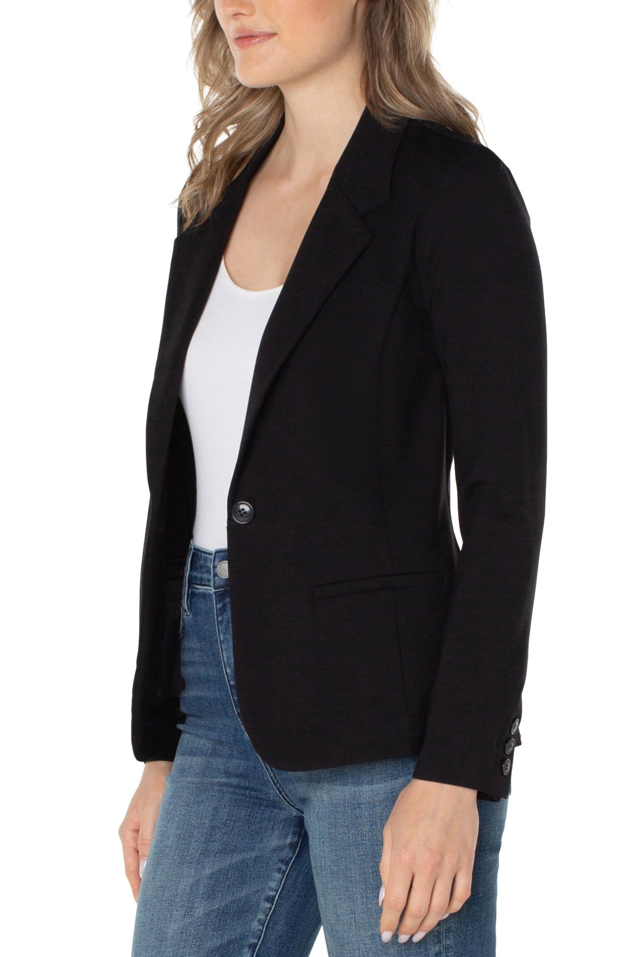 FITTED BLAZER BLACK