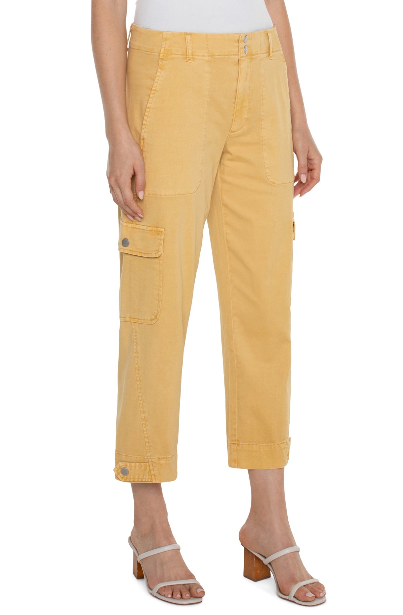 CARGO CROP PANTS