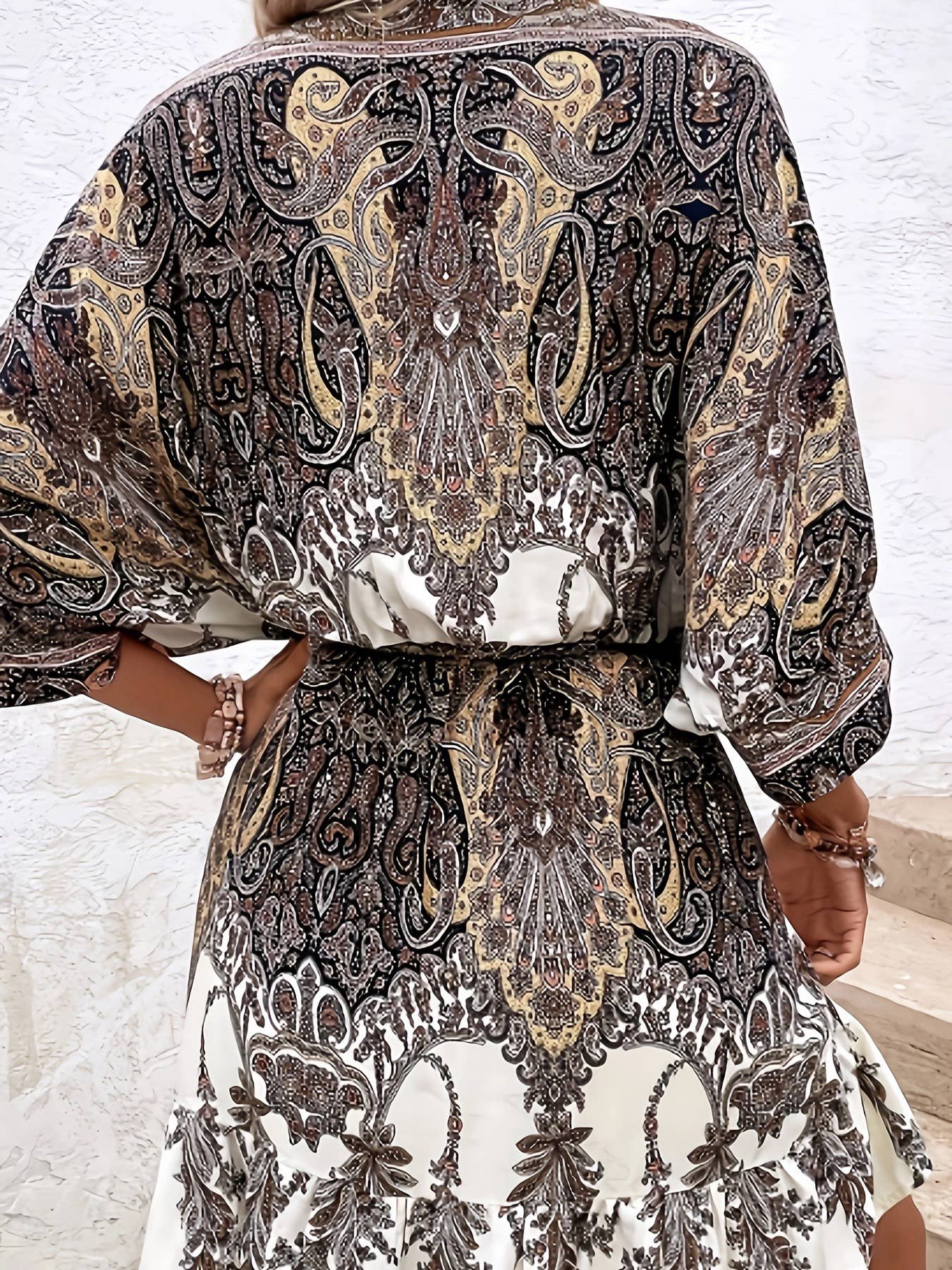 Paisley Multicolored Dress