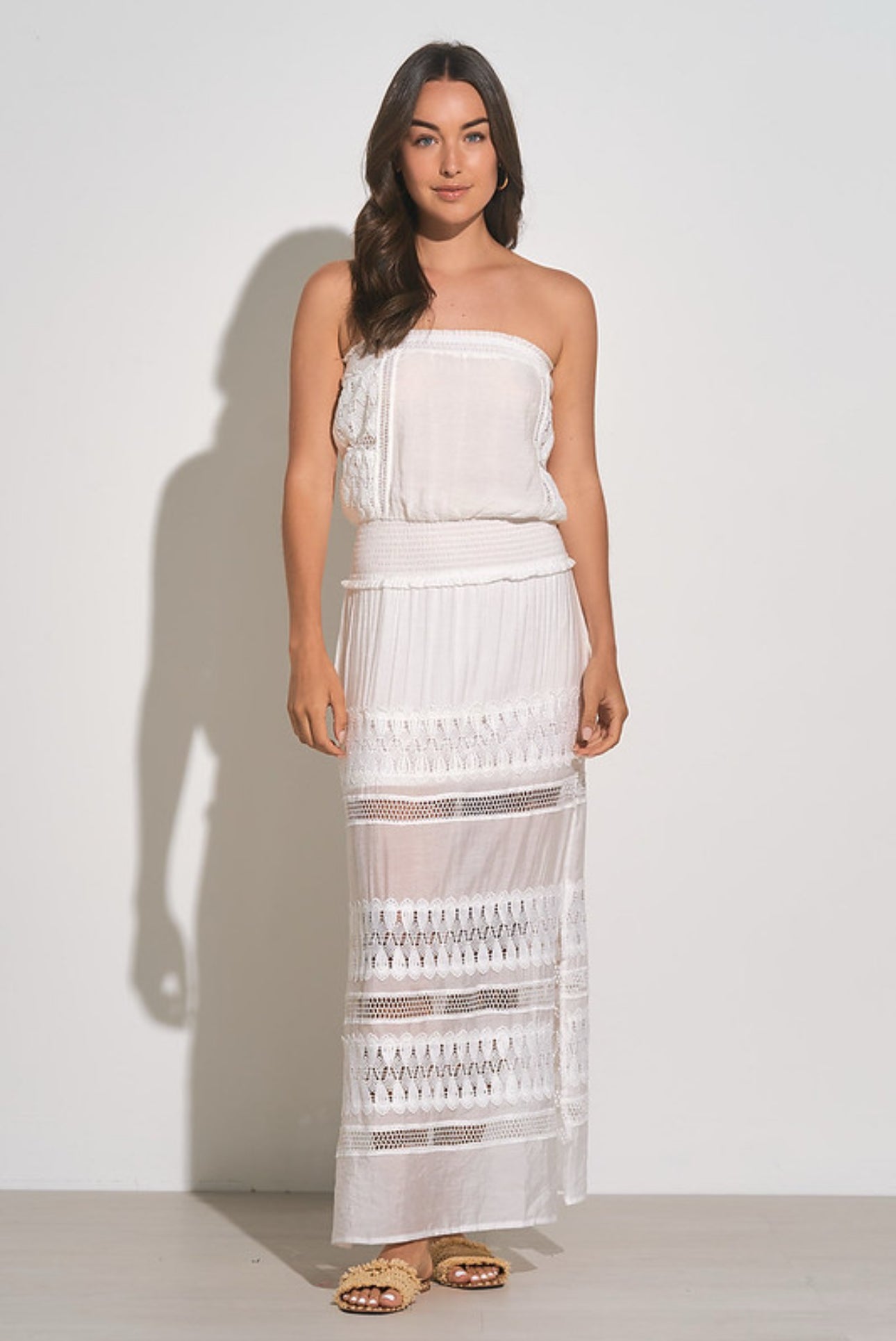 STRAPLESS MAXI