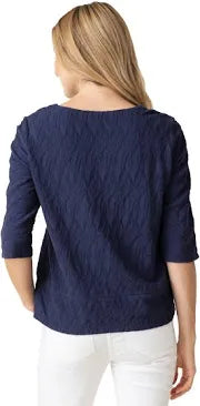 CASCADE COTTON ELBOW SLEEVE TEE