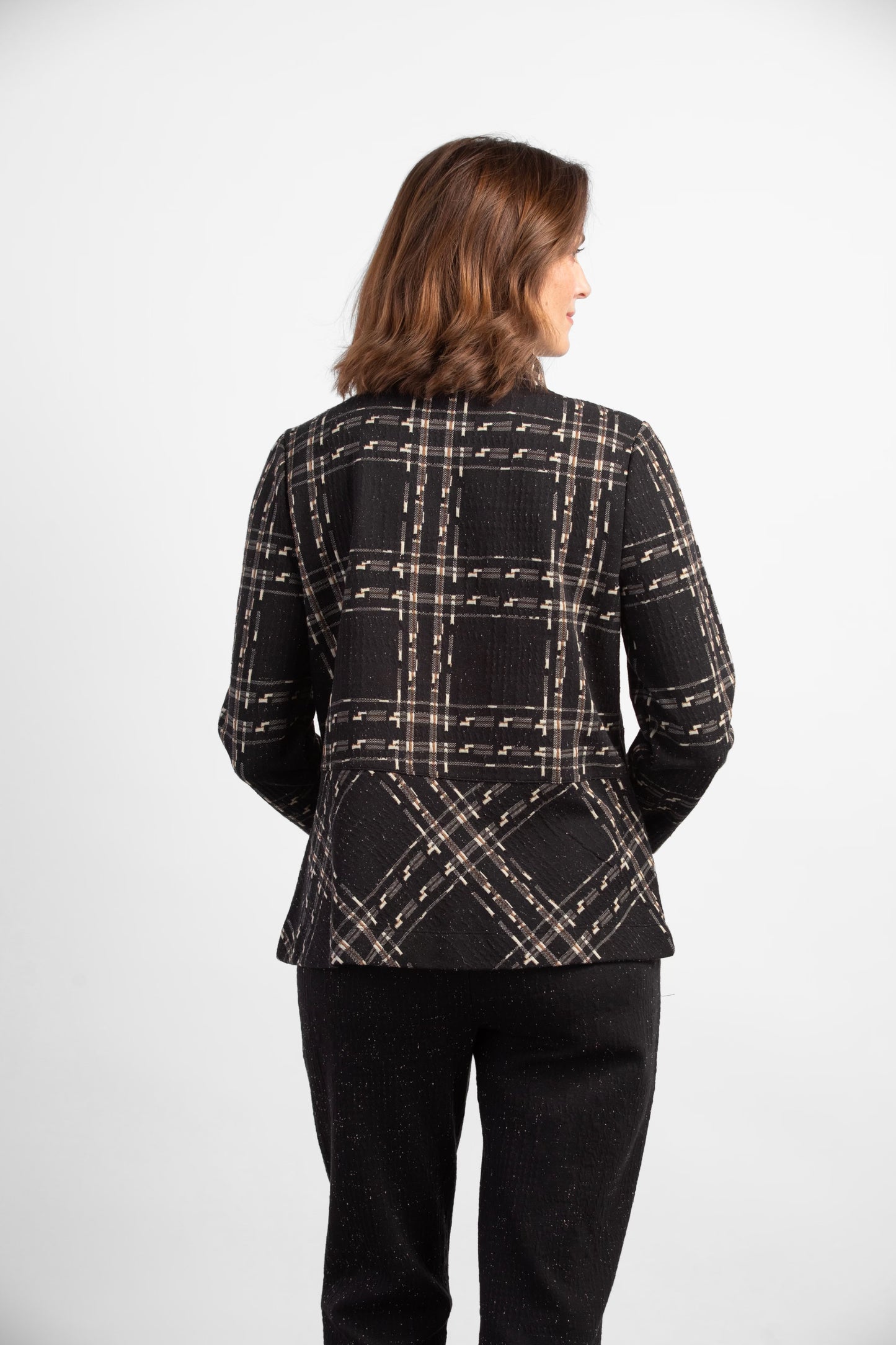 HABITAT PLAID SWING JACKET