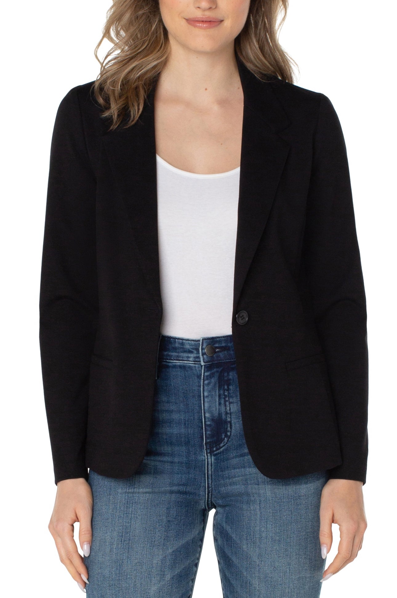 FITTED BLAZER BLACK