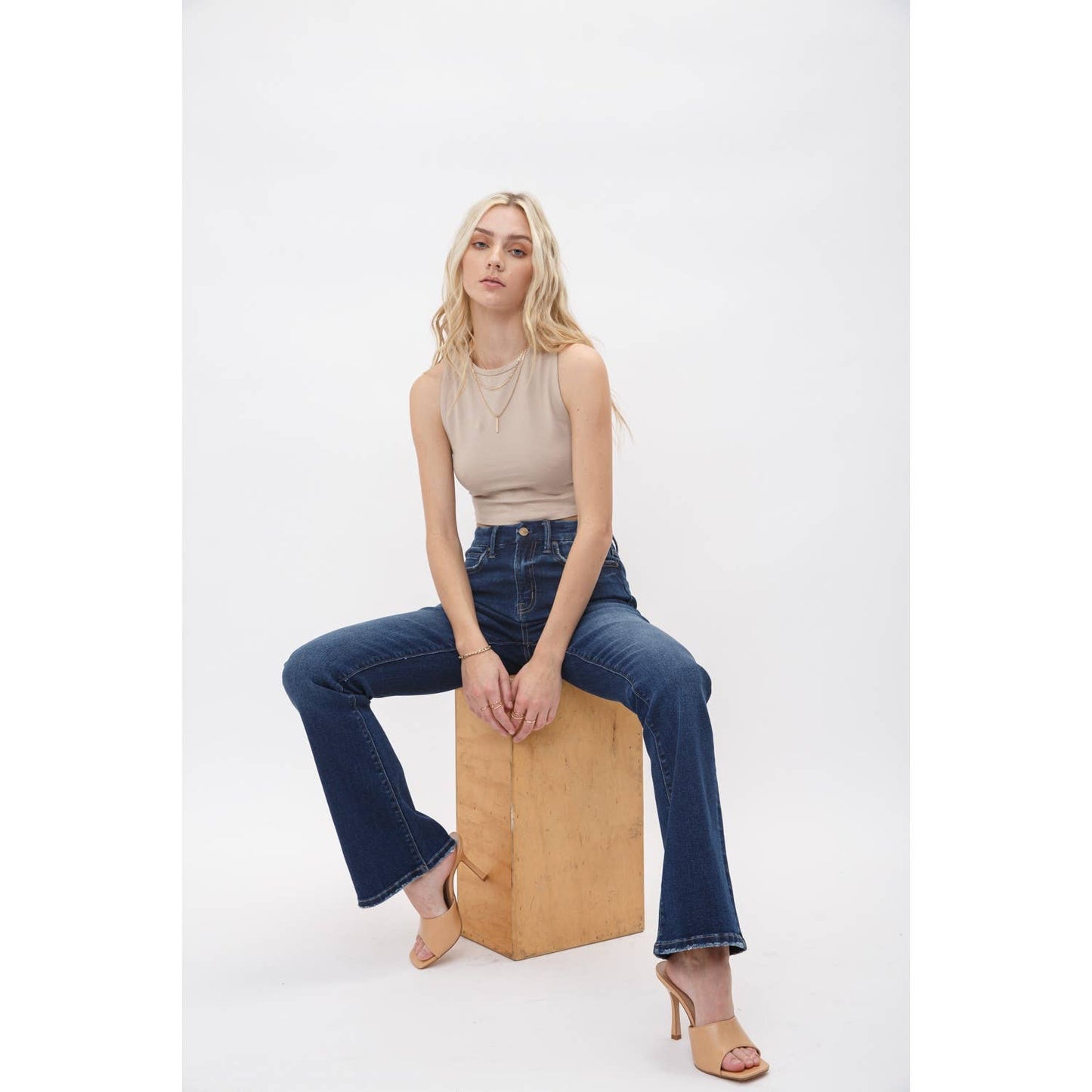 QUARTET HIGH RISE BOOT CUT