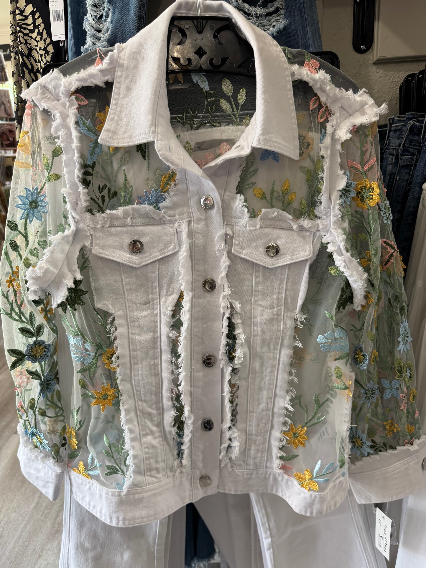 A.Z.I. KELSI FLORAL JACKET