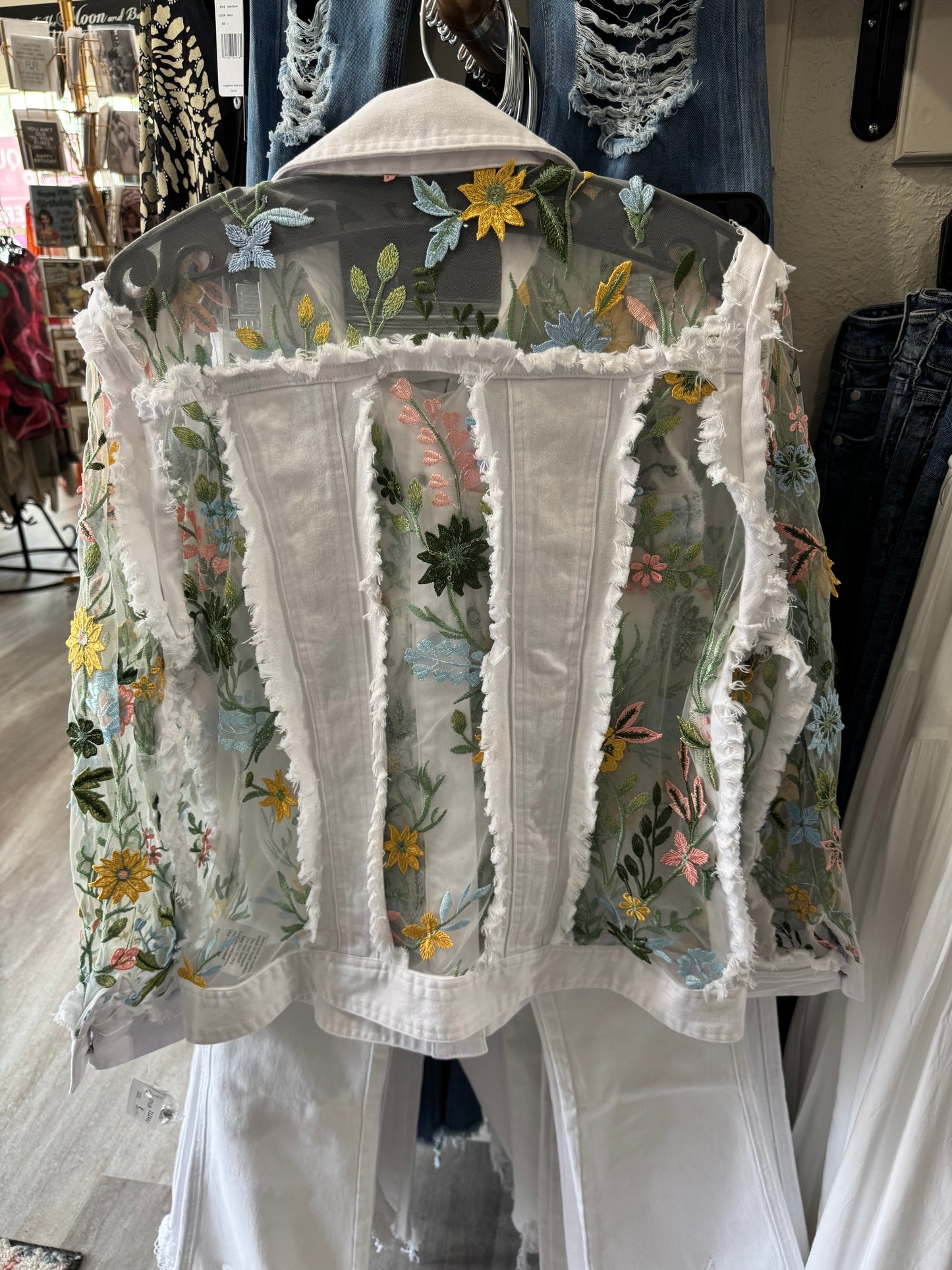 A.Z.I. KELSI FLORAL JACKET