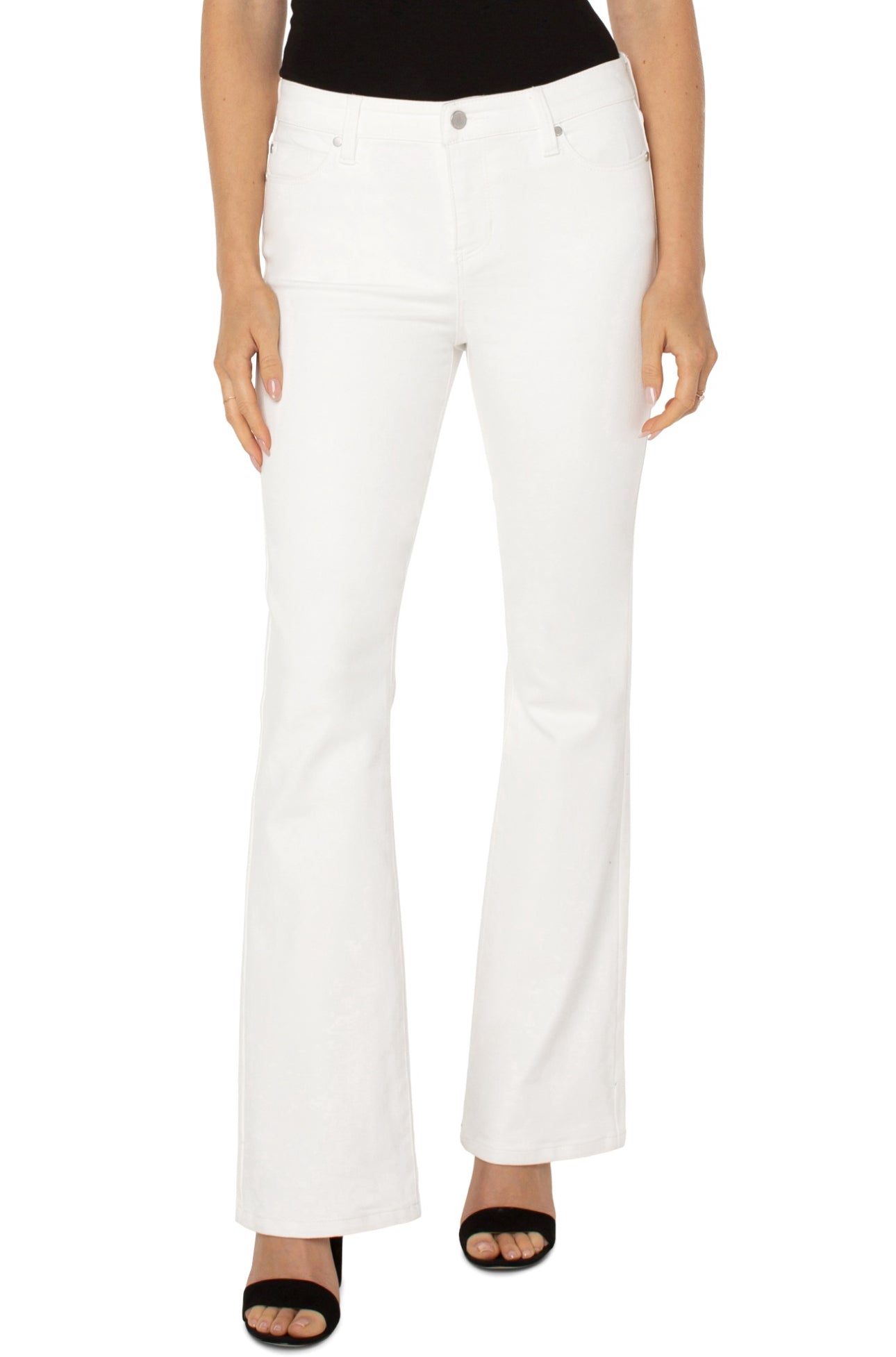 WHITE BOOT CUT 32"