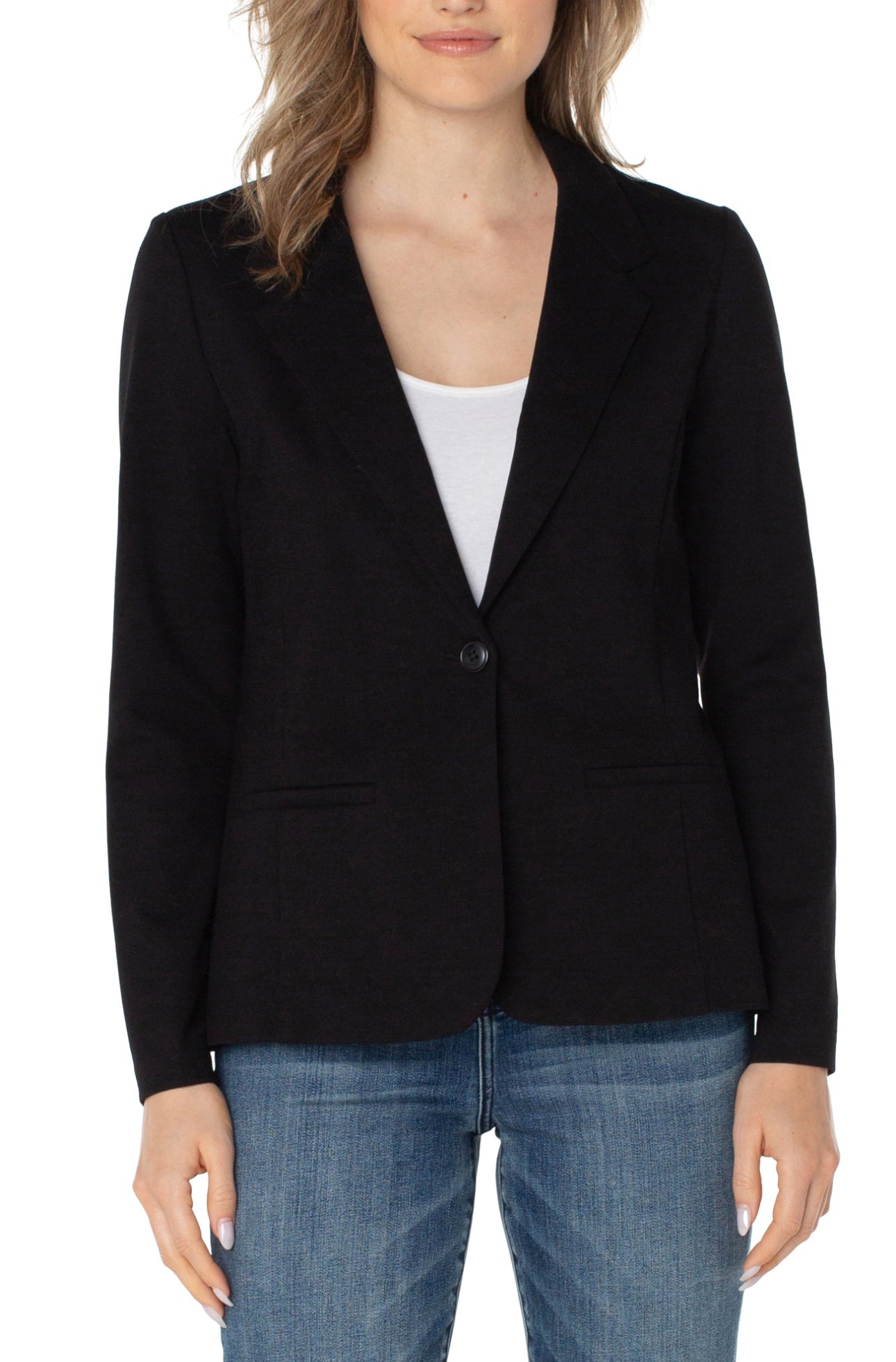FITTED BLAZER BLACK