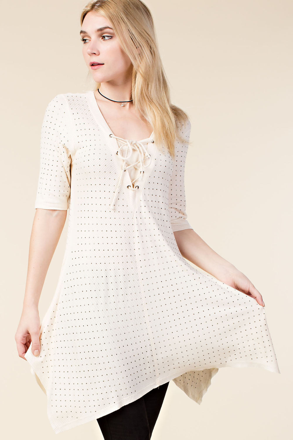 VOCAL DRESS WITH RHINESTONES