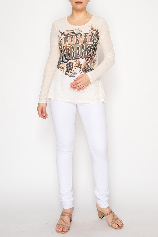 ORIGAMI SPARKLY LOVE RODEO