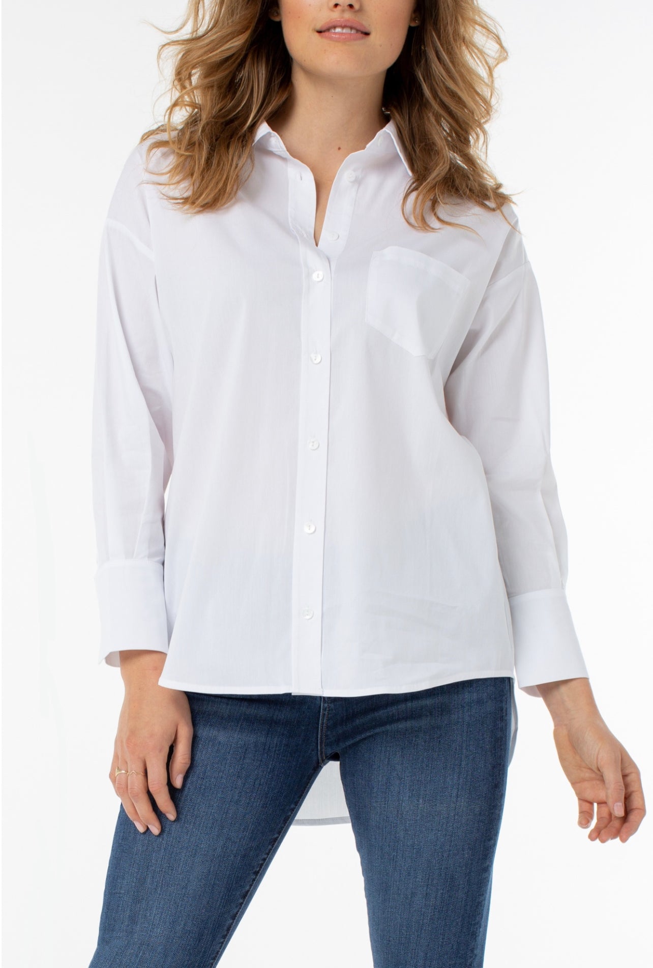 LIVERPOOL OVERSIZED BUTTON DOWN