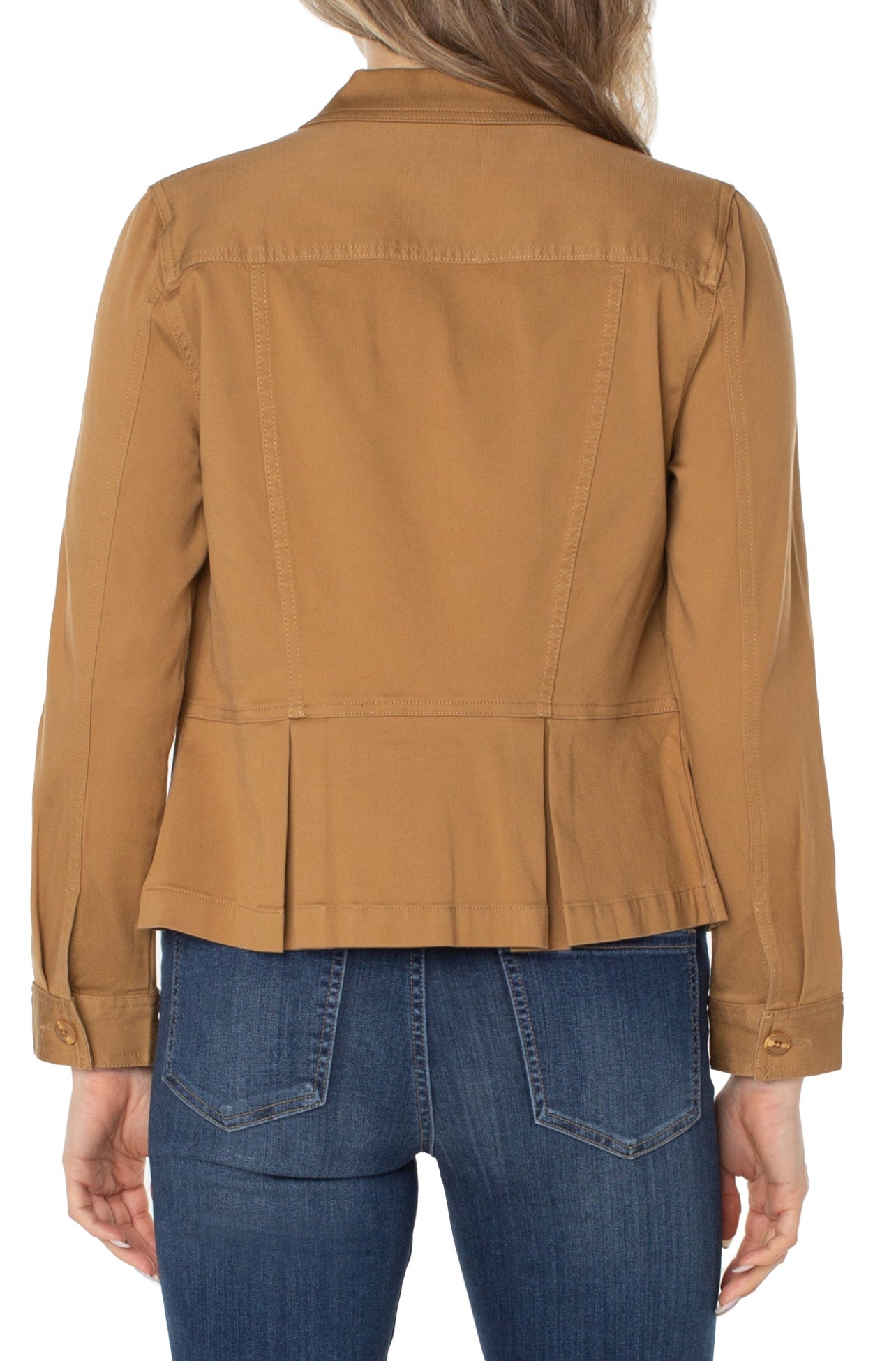 GRANOLA PEPLUM JACKET
