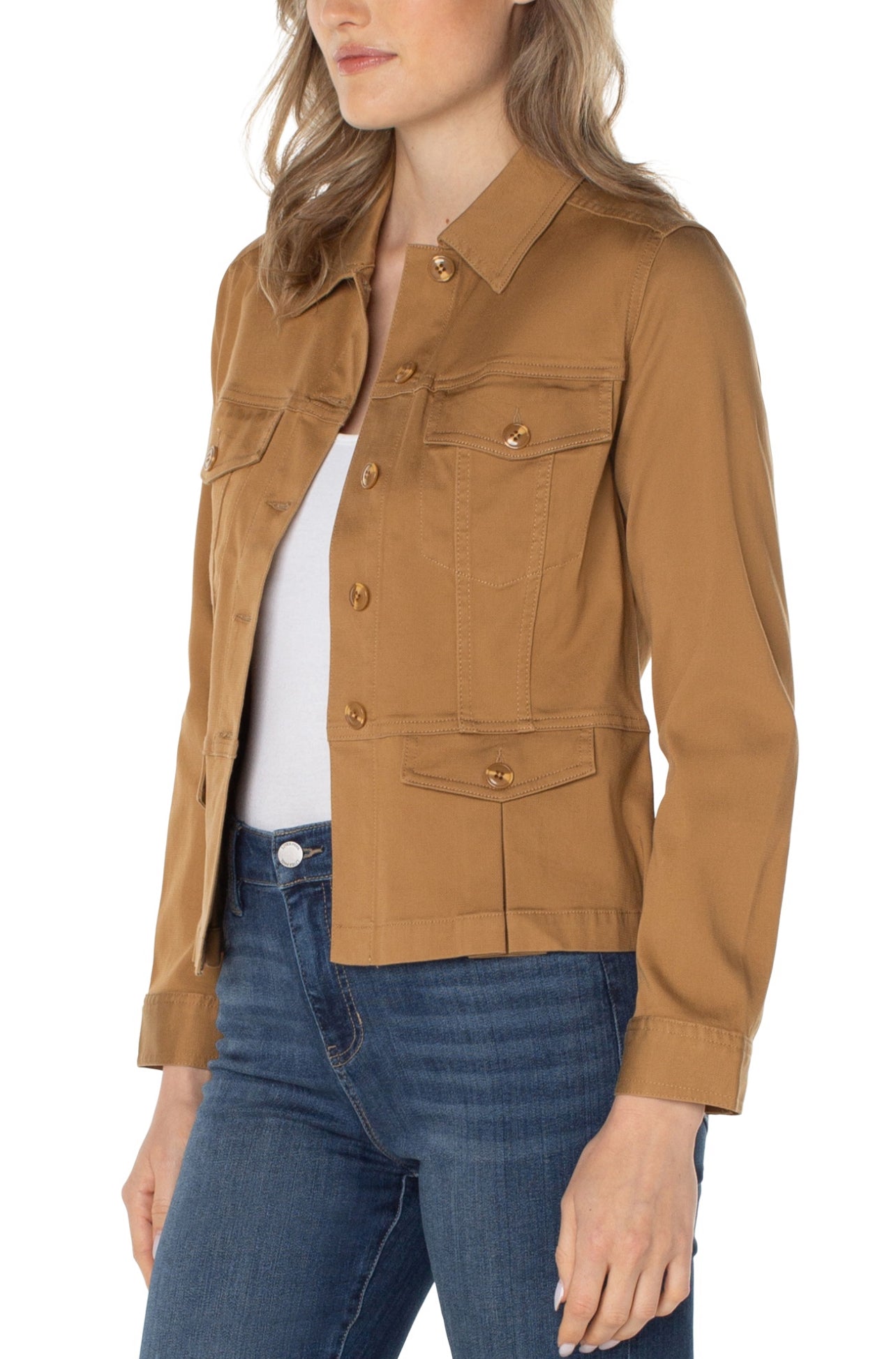 GRANOLA PEPLUM JACKET