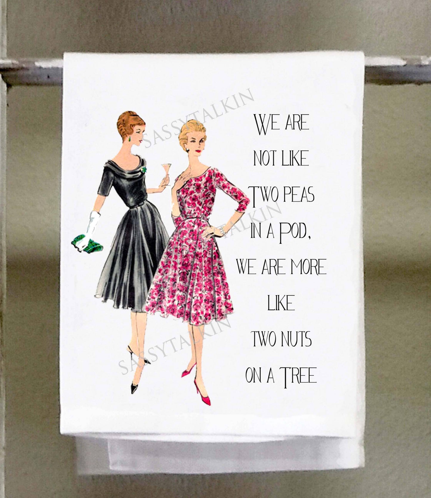 Sassy Girl, We are not like two peas in a pod ...