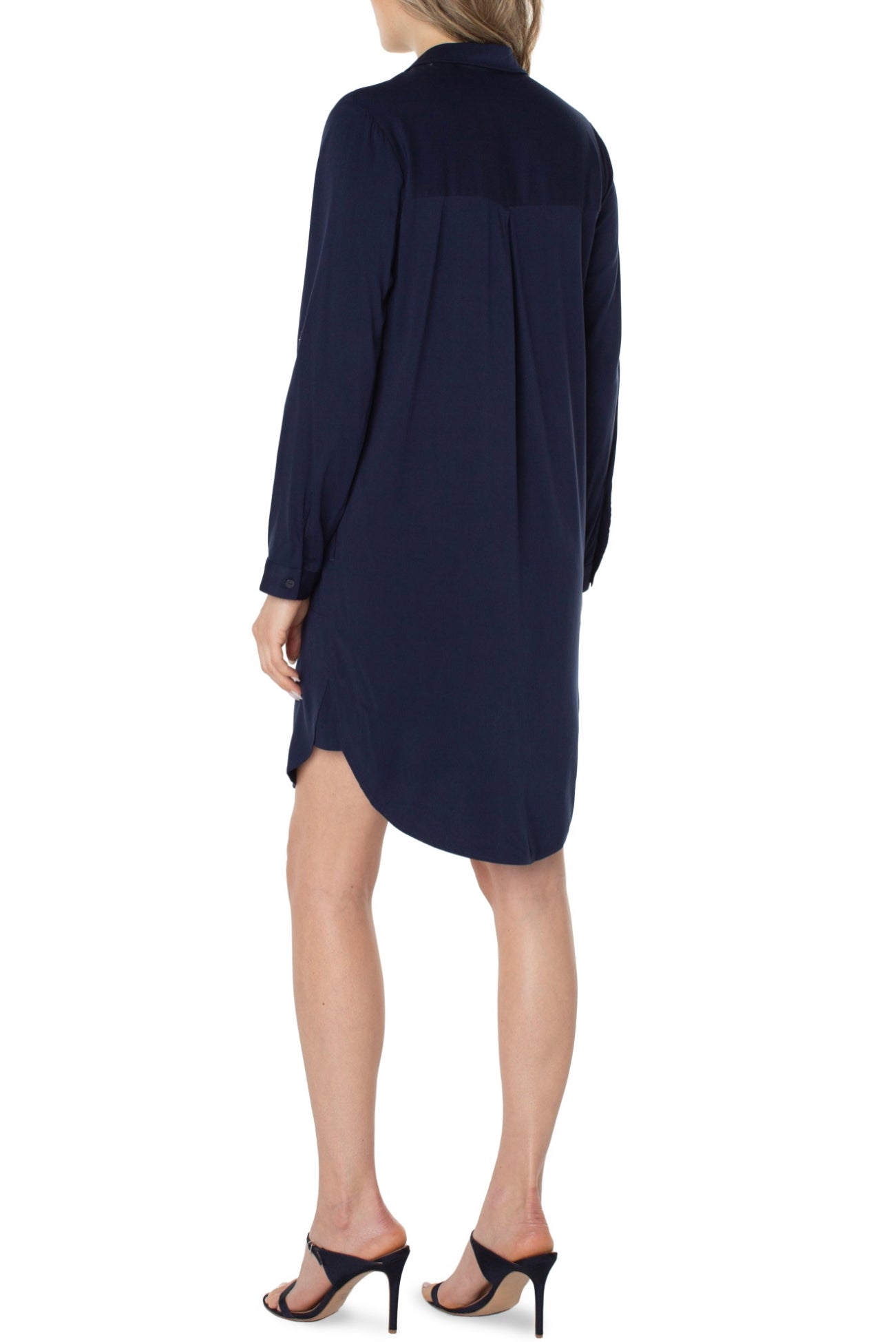 LIVERPOOL POPOVER SHIRT DRESS