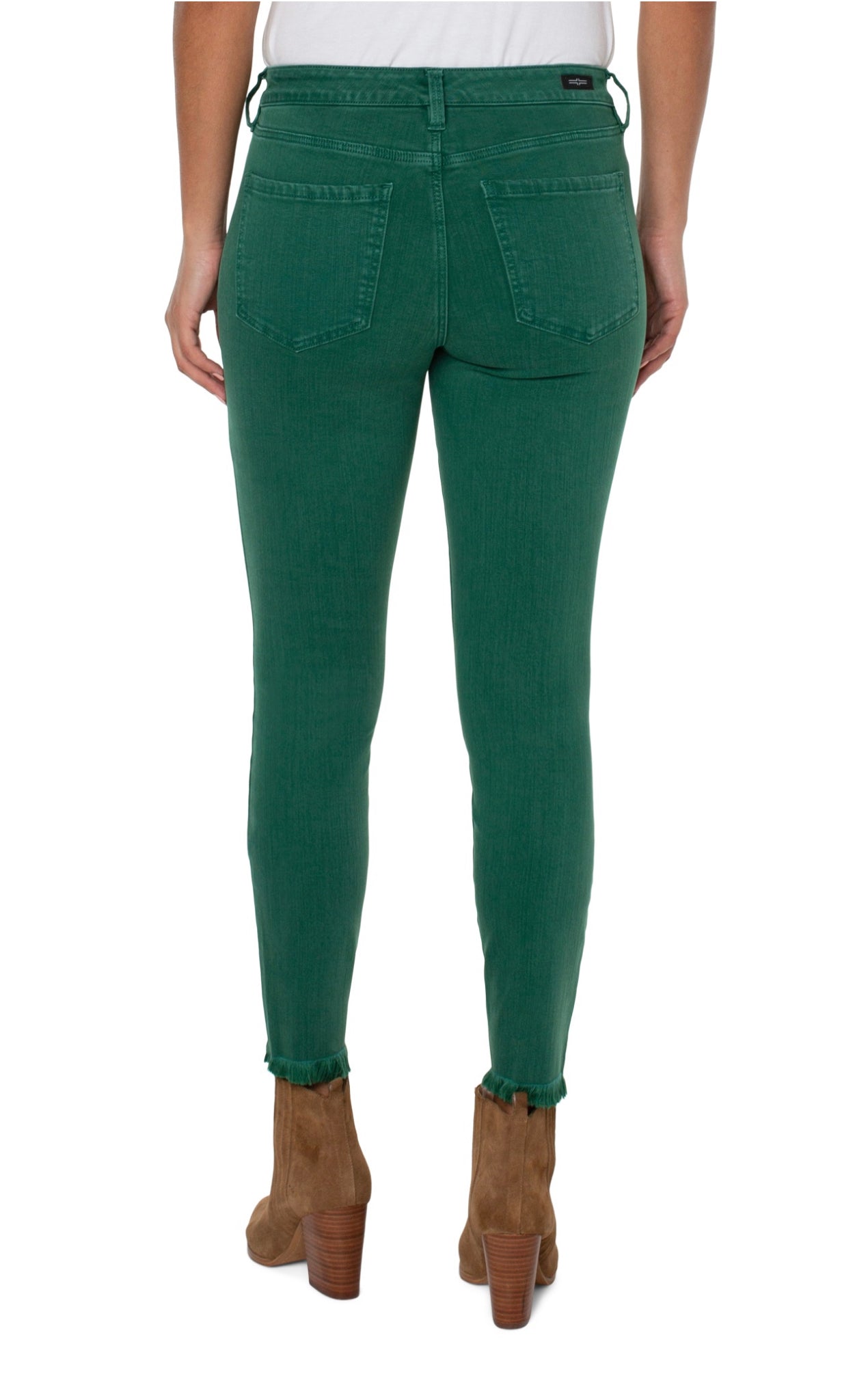ABBY ANKLE SKINNY FRAYED HEM