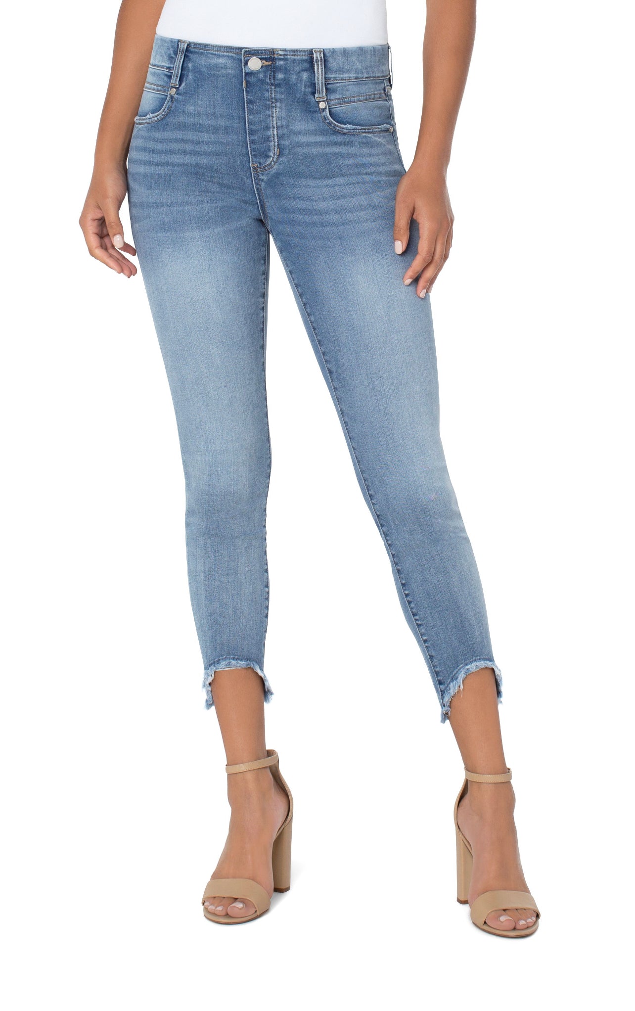 LIVERPOOL GIA GLIDER CROP SKINNY