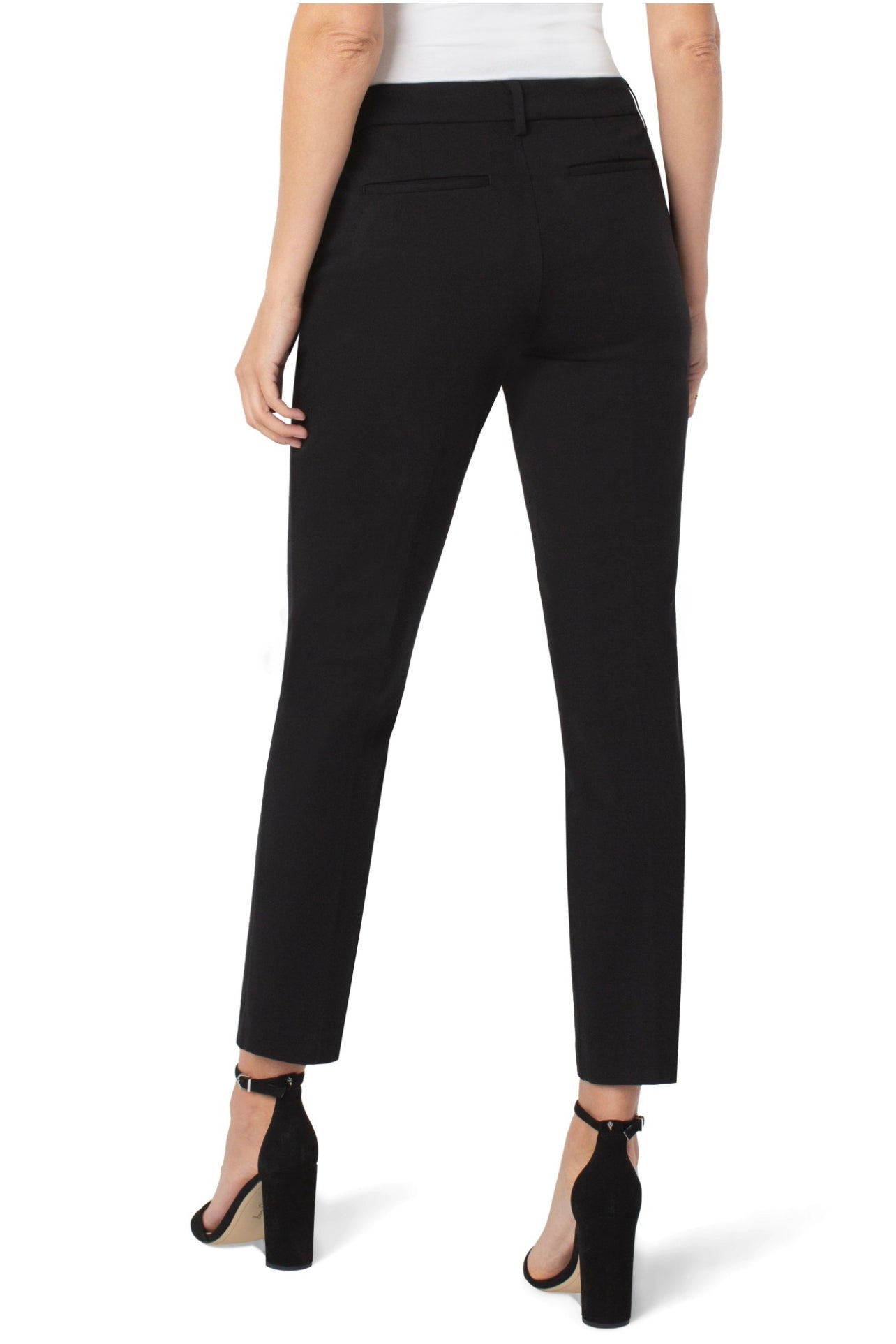 LIVERPOOL THE KNIT TROUSER BLACK