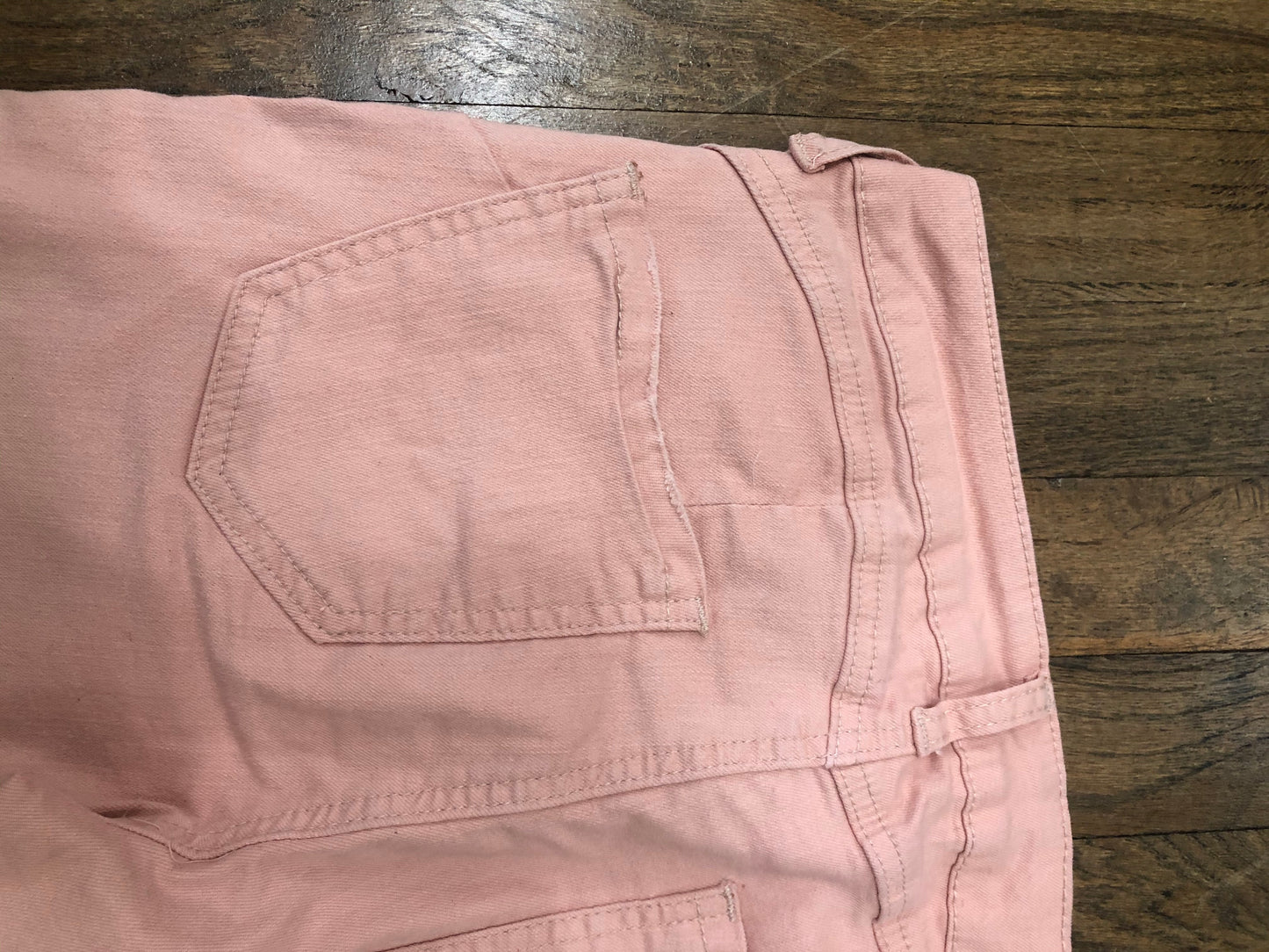 DEX DUSTY ROSE SUPER SKINNY ANKLE JEANS