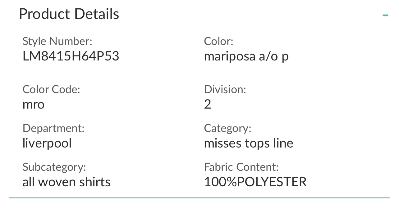 LIVERPOOL PRINTED DOLMAN TOP WITH BACK TIE