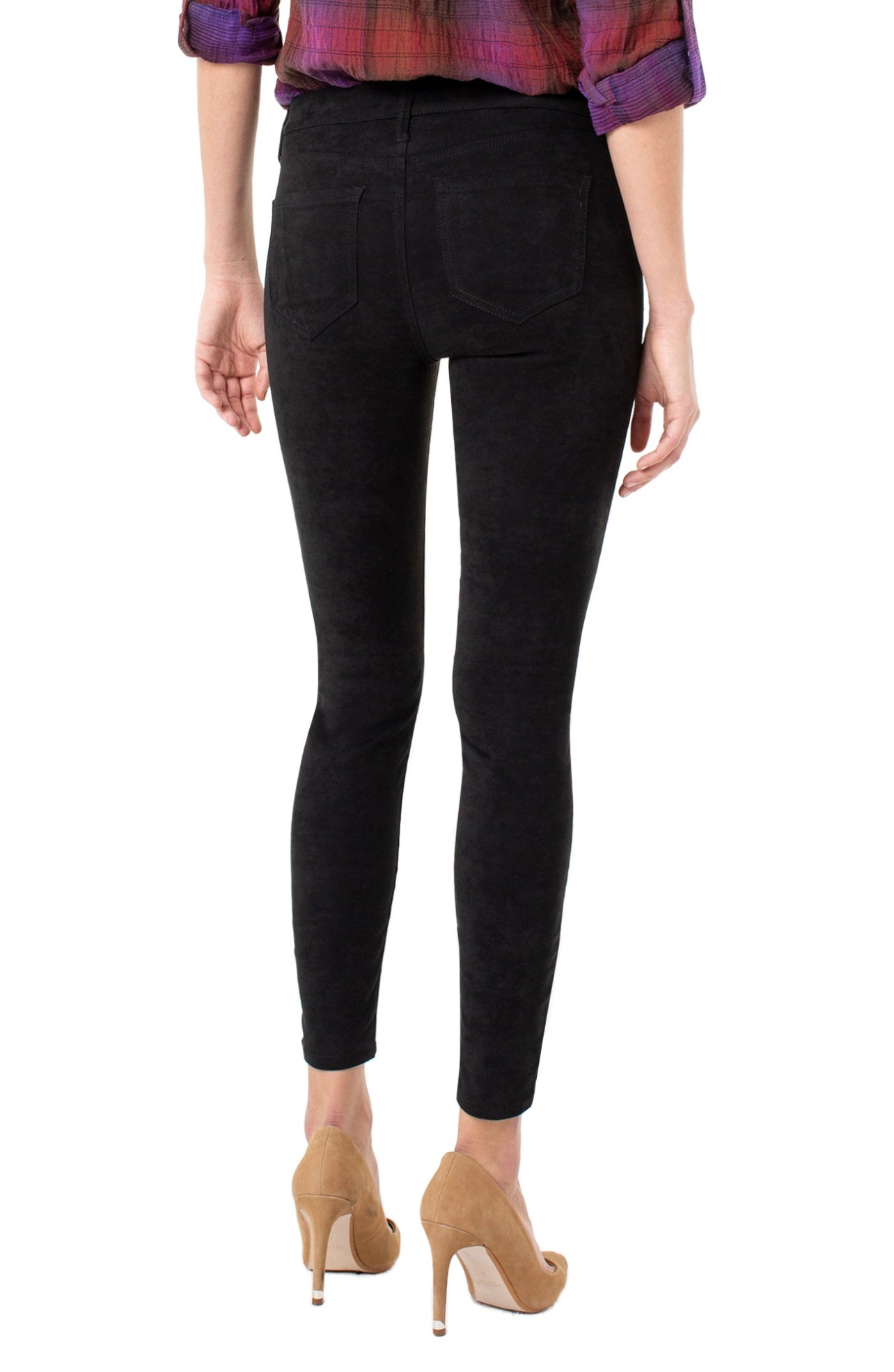 LIVERPOOL ABBY VELVETY SKINNY 28"