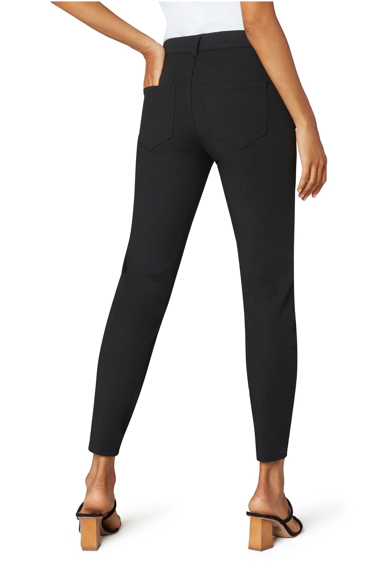 LIVERPOOL BLACK GIA GLIDER ANKLE SKINNY