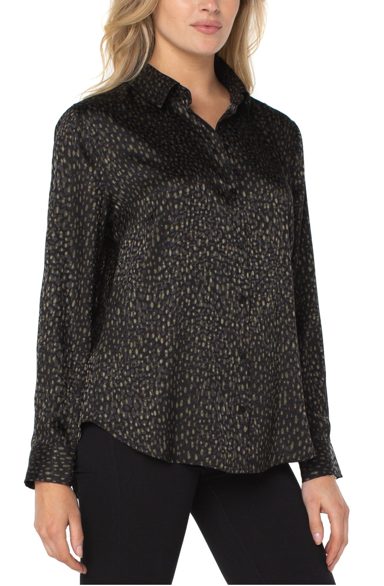 LIVERPOOL BUTTONUP WOVEN BLOUSE
