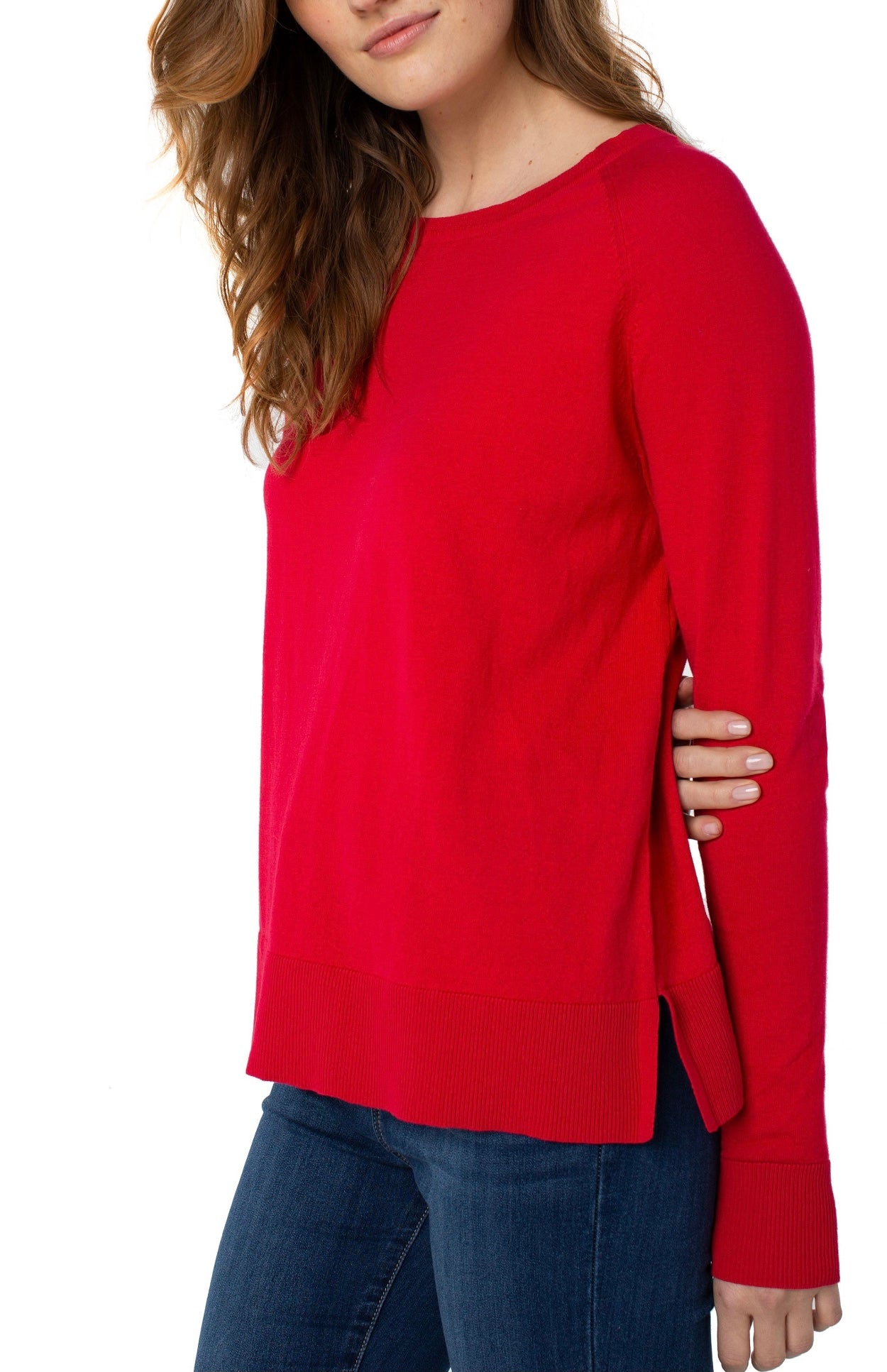 LIVERPOOL LIGHT WEIGHT RAGLAN SWEATER