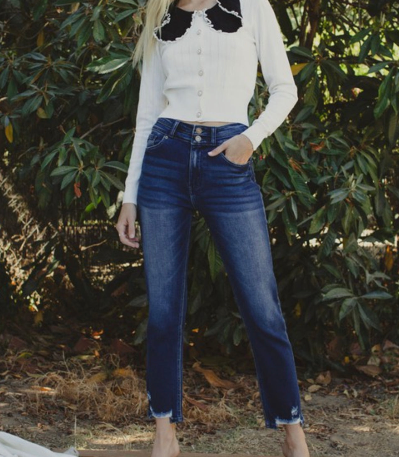KANCAN DARK WASH HIGHRISE SLIM
