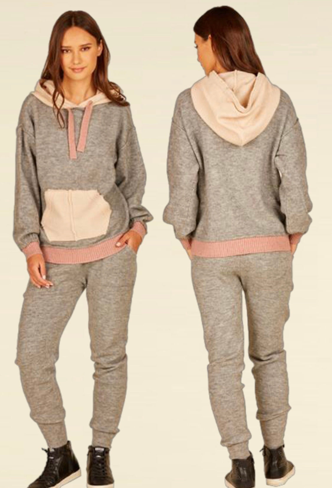 JOGGER PANTS WITH FRONT POCKETS