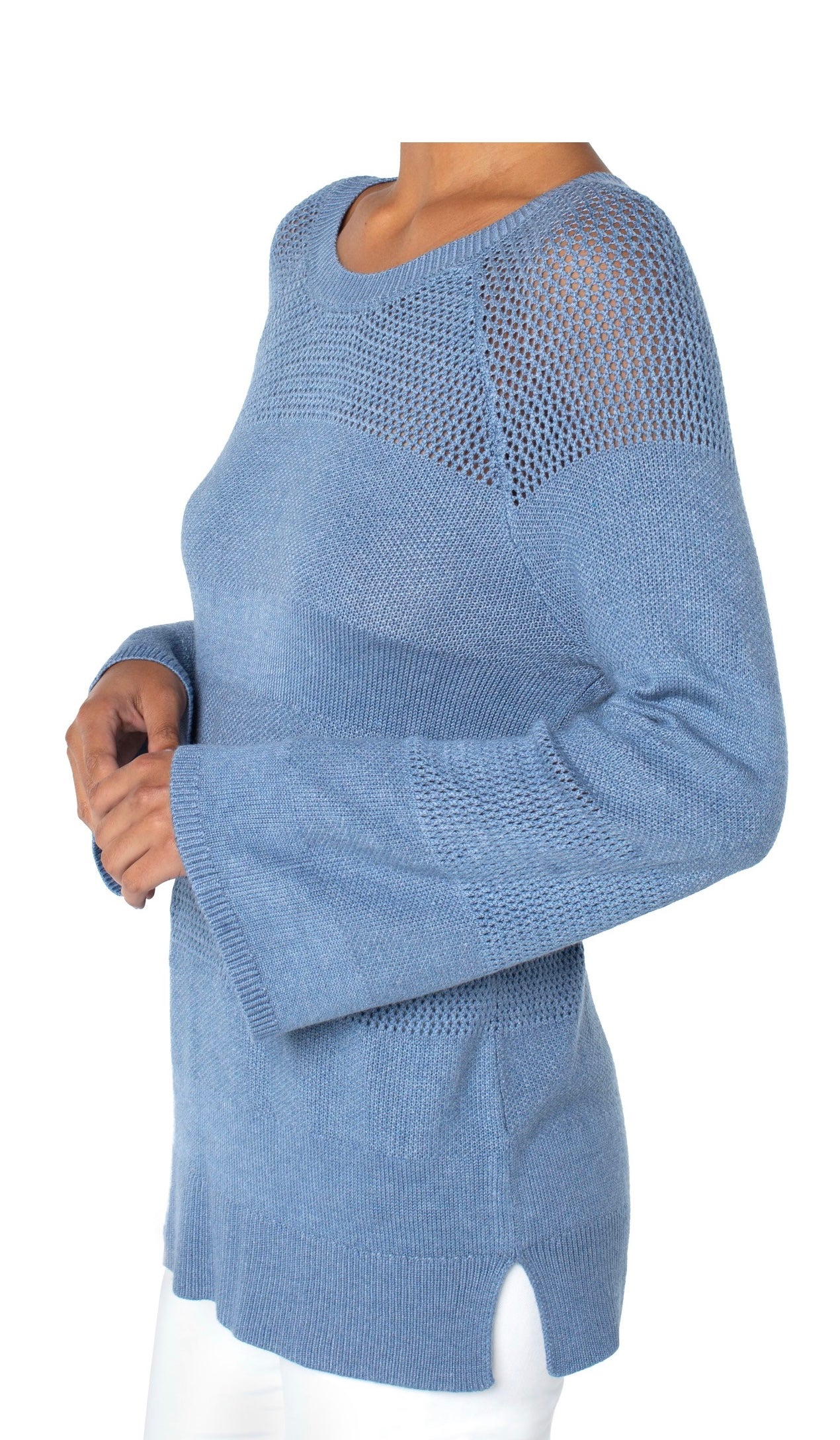 LIVERPOOL BABY BLUE LIGHT SWEATER