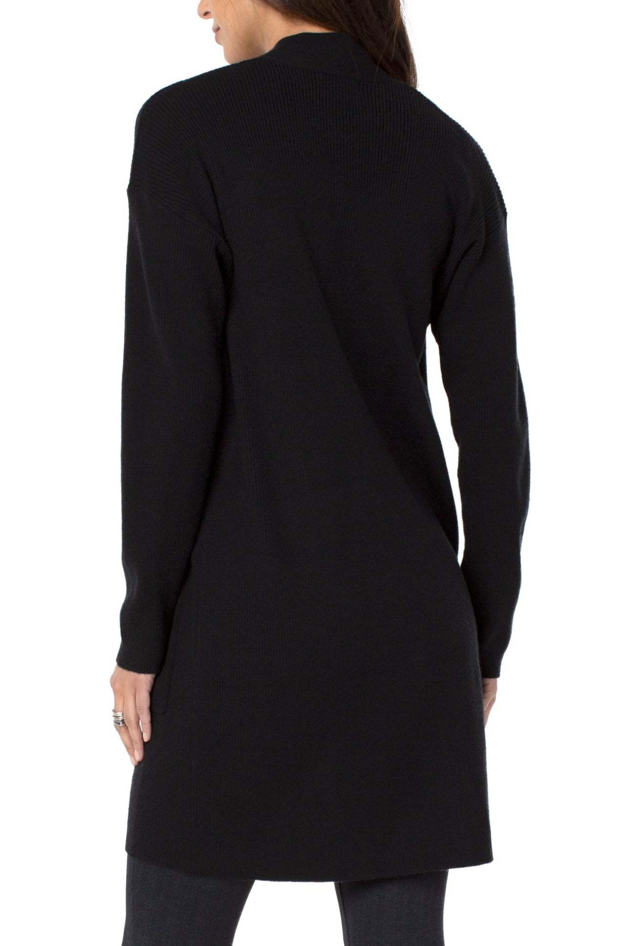 LIVERPOOL OPEN FRONT CARDIGAN SWEATER
