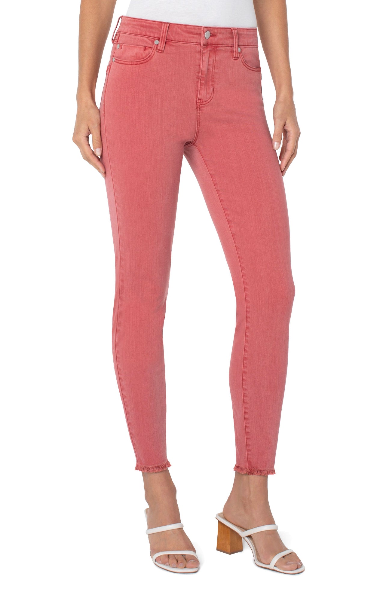 LIVERPOOL PIPER HUGGER ANKLE FRAY