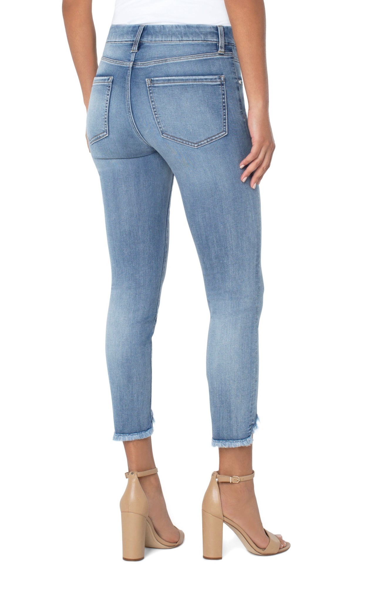 LIVERPOOL GIA GLIDER CROP SKINNY