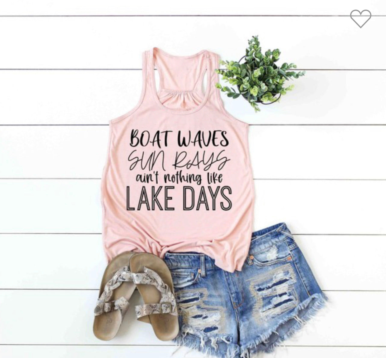 LAKE TANK TOP PINK