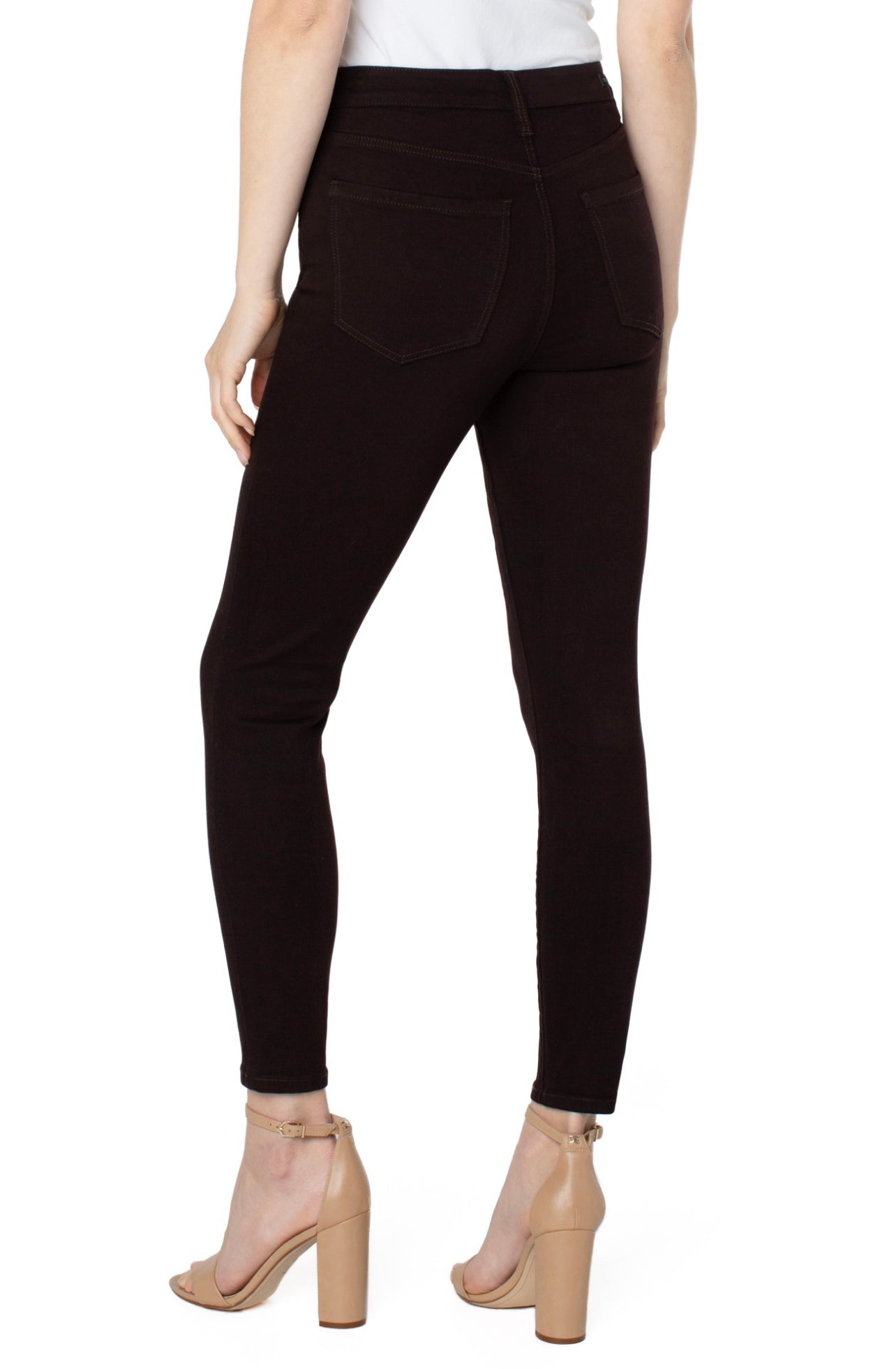 LIVERPOOL MOLASSES ABBY HI-RISE ANKLE SKINNY