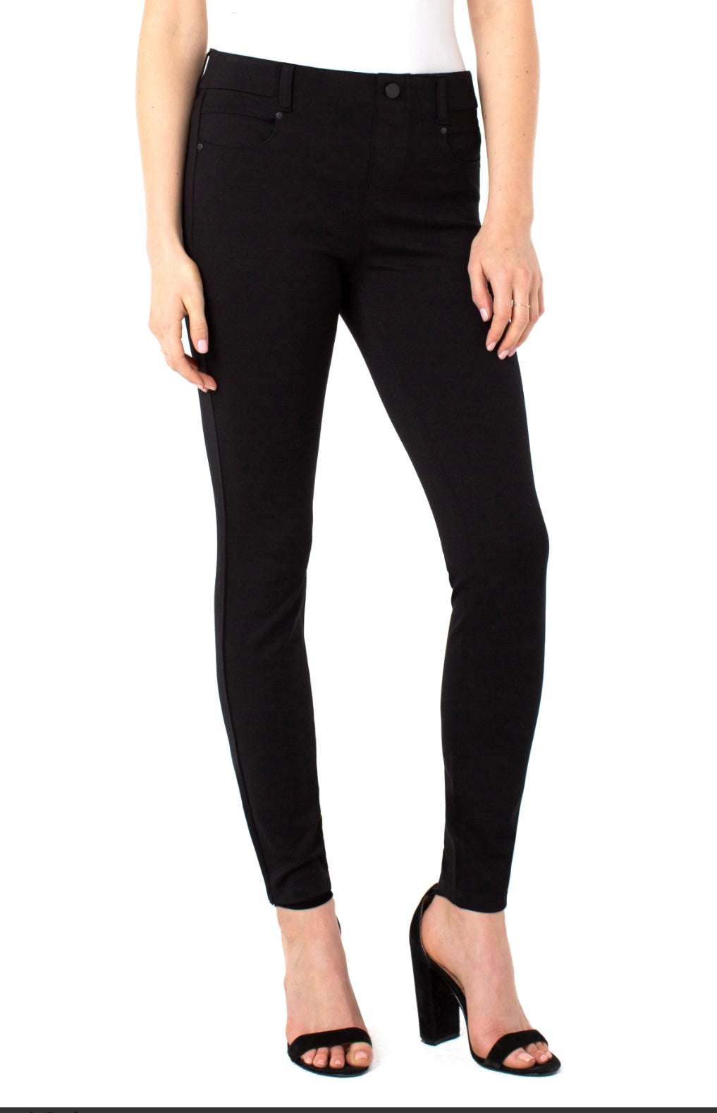 LIVERPOOL GIA GLIDER KNIT BLACK