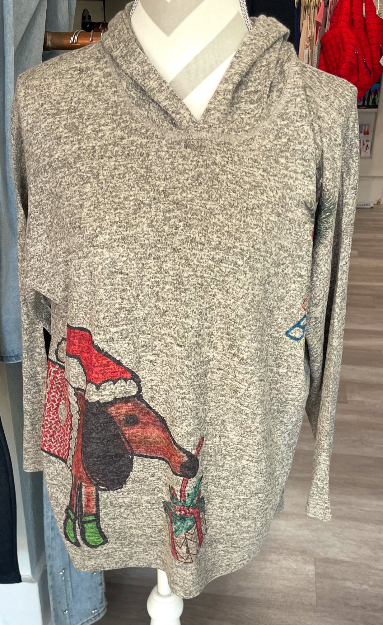 Holiday Dachshund Hoodie