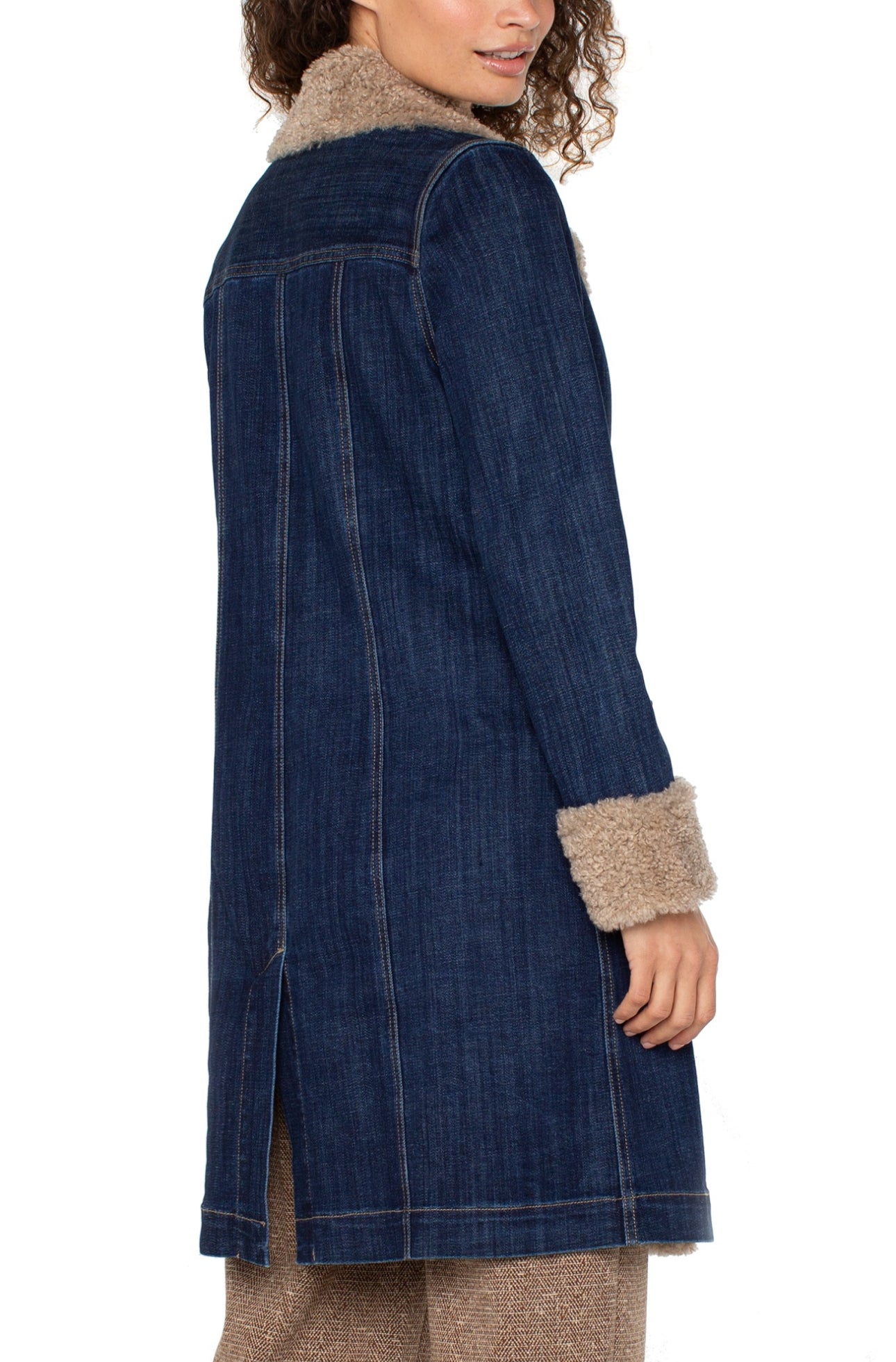 SHERPA TRIMMED NOTCH COLLAR JACKET 38”