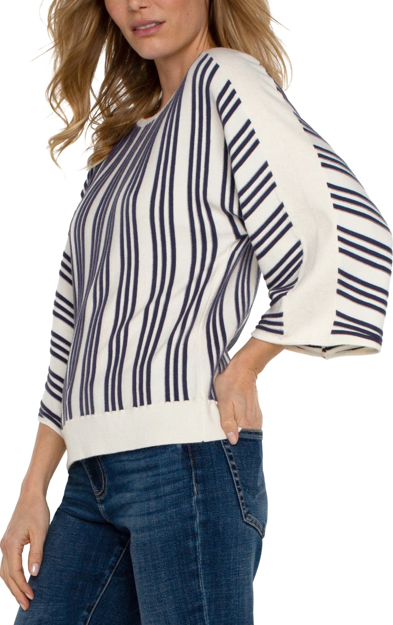 BOAT NECK DOLMAN SWEATER