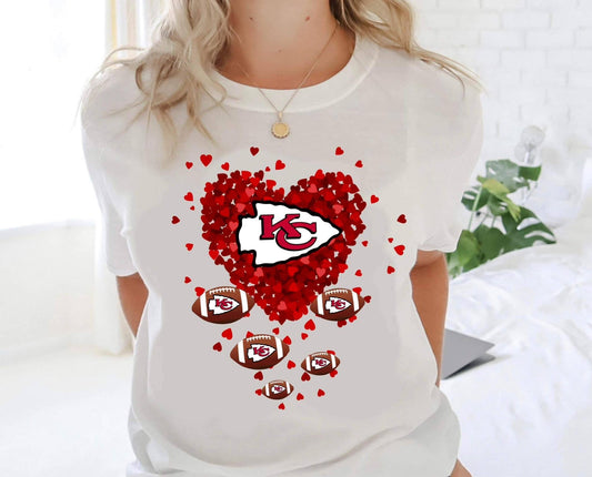 Chiefs Heart T-shirt