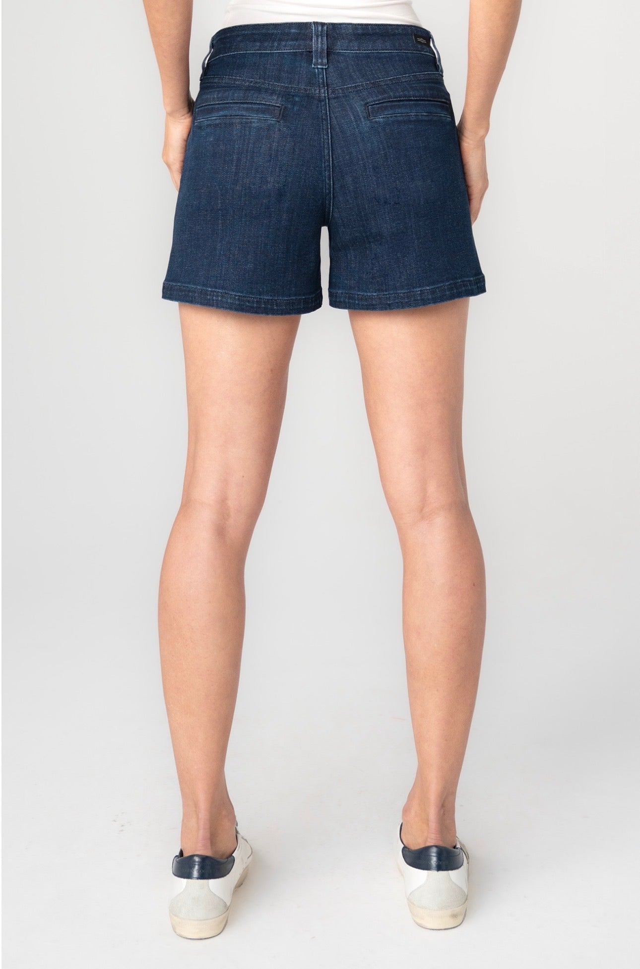 Vintage short with flap front pockets, 4.5 inch inseam