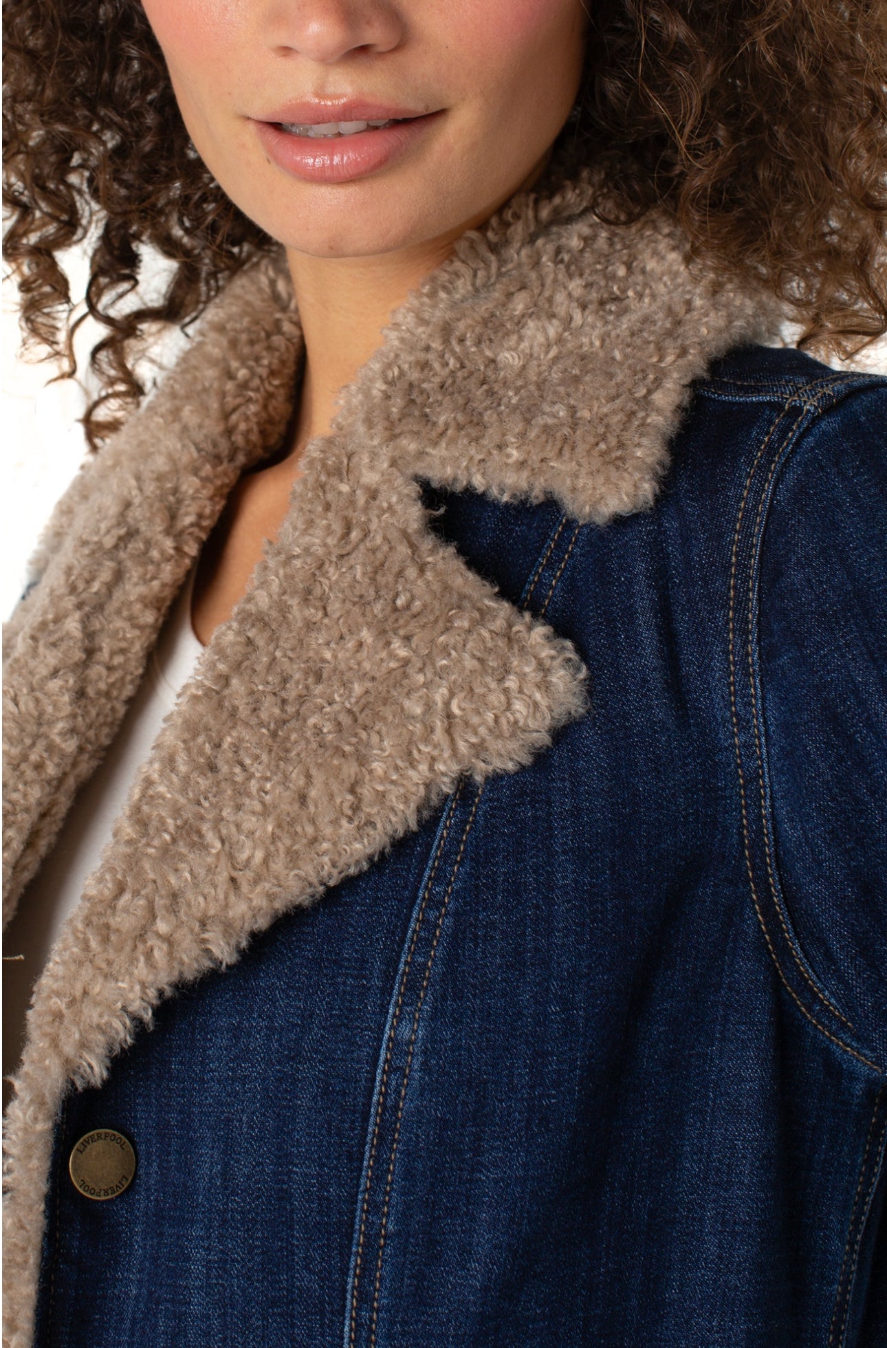 SHERPA TRIMMED NOTCH COLLAR JACKET 38”