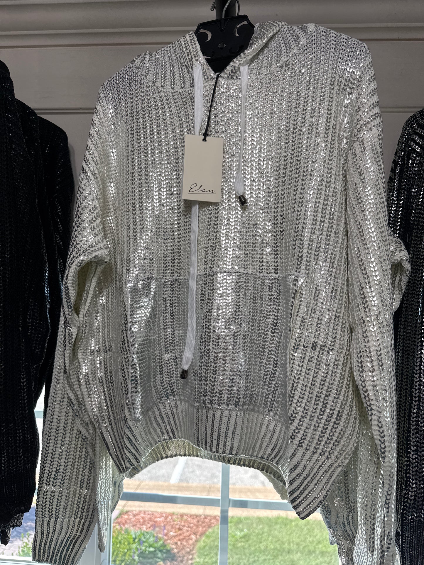 ELAN METALLIC SWEATER